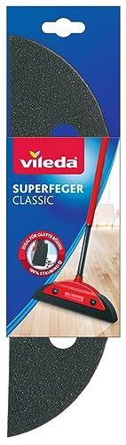 Vileda Superfeger Classic Besen Ersatzkehrteil, Mikroschaum für optimale Schmutzaufnahme, wirbelt keinen Staub auf, für Glatte Böden, 1er Pack im Sale